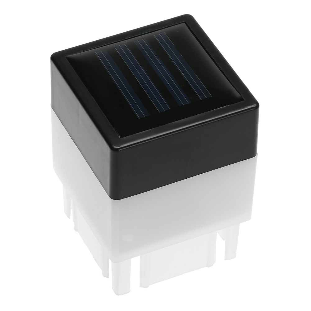 Outdoor Lighting For Fence - Lámpara LED Solar de columna para