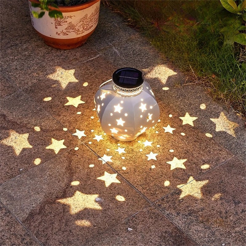 Outdoor Lighting For Backyard - Lámpara Proyector de Estrellas para Jardín,
