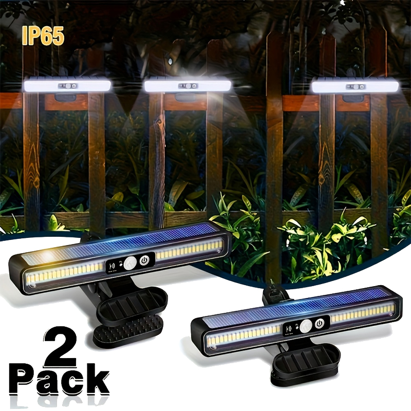 Outdoor Lighting For Fence - Luces Solares con Sensor de Movimiento