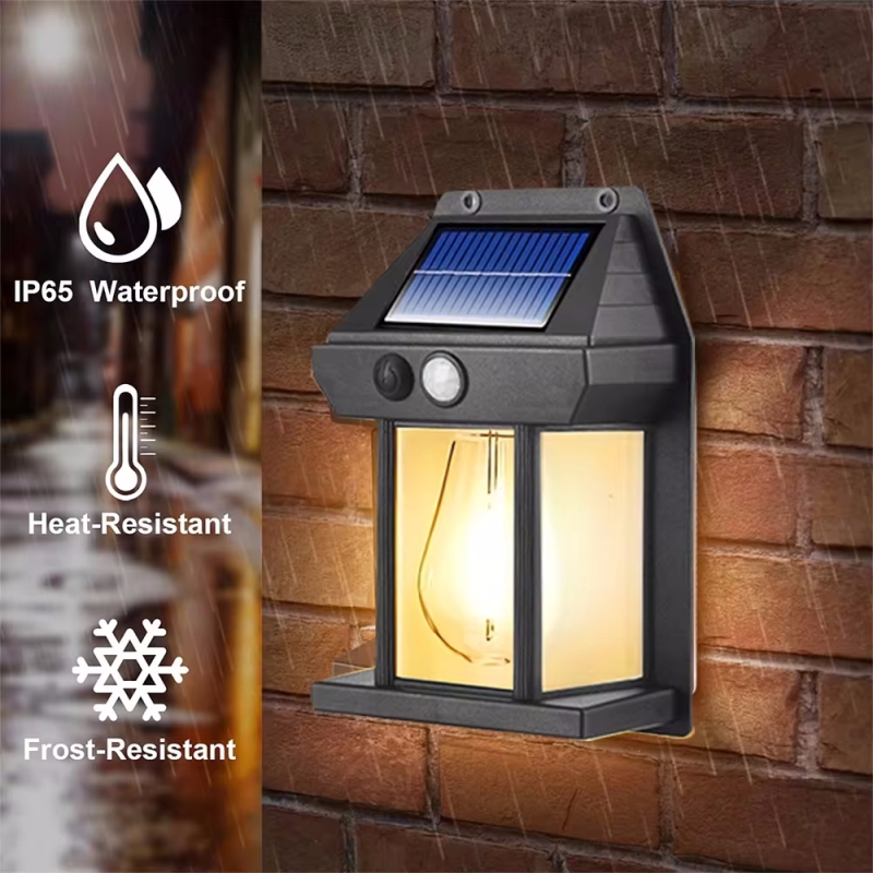 Outdoor Lighting For Fence - Luz Solar de pared impermeable para