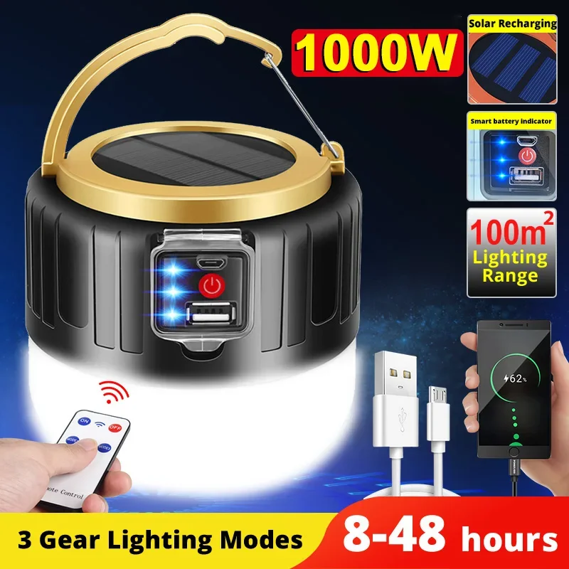 Outdoor Lighting Led Fixtures - Luz LED Solar para acampar, Banco