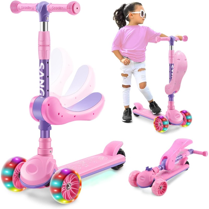 Outdoor Lighting Deck - Patinete 2 en 1 para niños