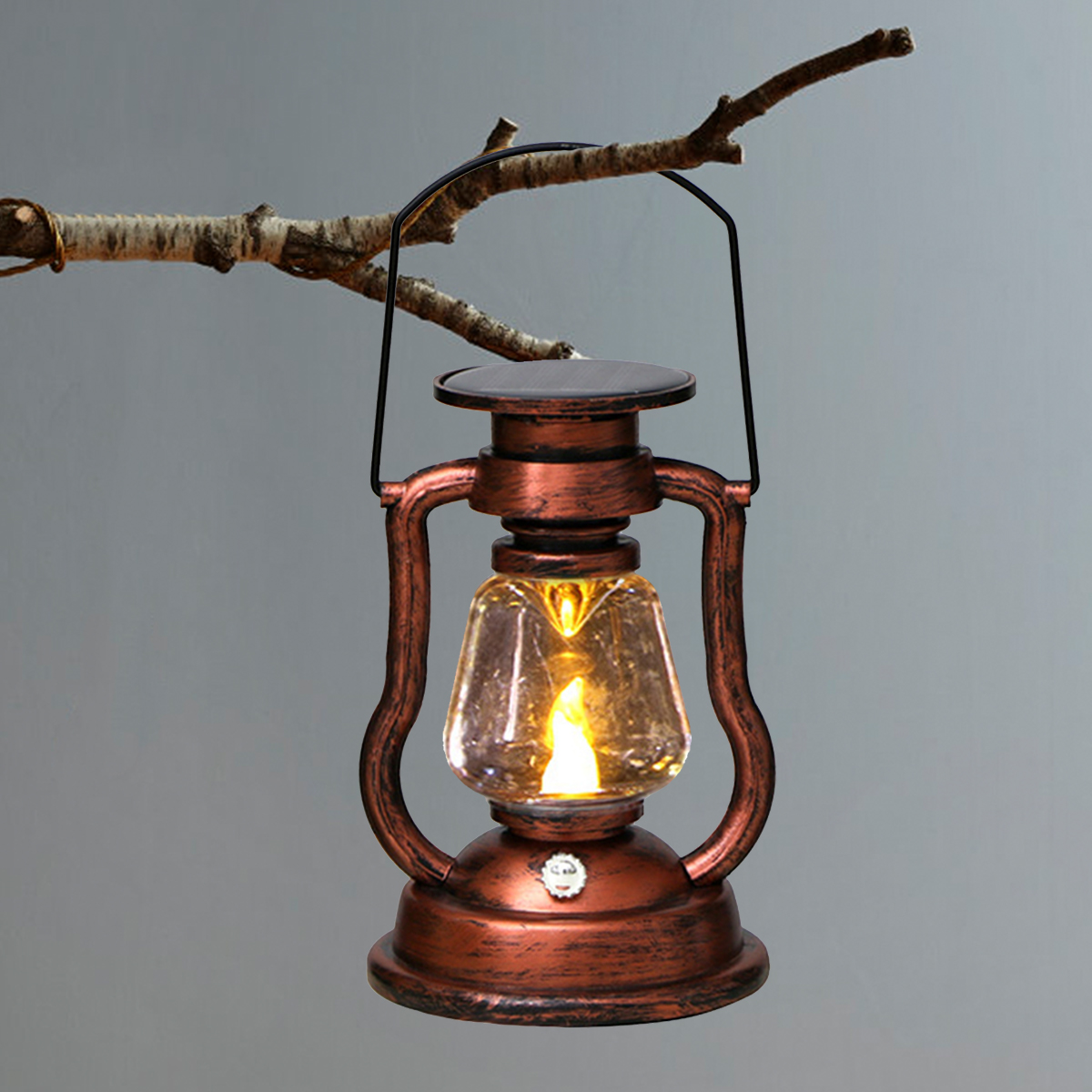 Outdoor Lighting For Backyard - Luz de Ambiente Retro LED Solar,