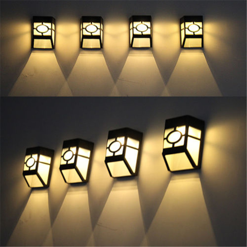 Outdoor Lighting For Fence - Lámpara de patio de valla de