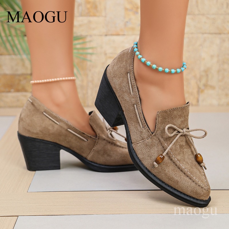 Outdoor Lighting Vintage - Zapatos de tacón de 7 cm