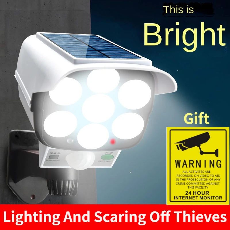Outdoor Lighting Led Fixtures - Luz Solar para exteriores, Sensor de