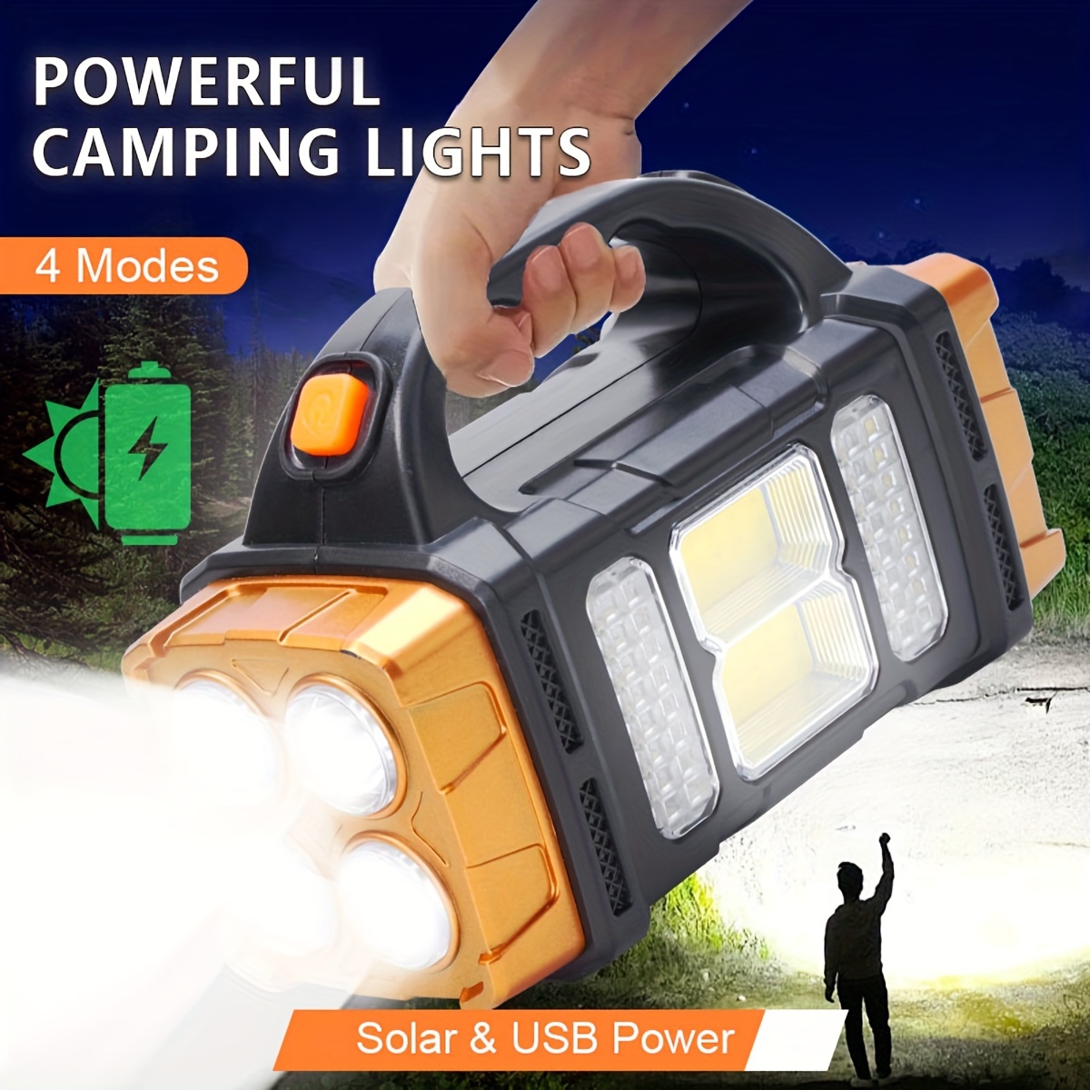 Outdoor Lighting Led Fixtures - Nueva Linterna LED Solar Recargable de