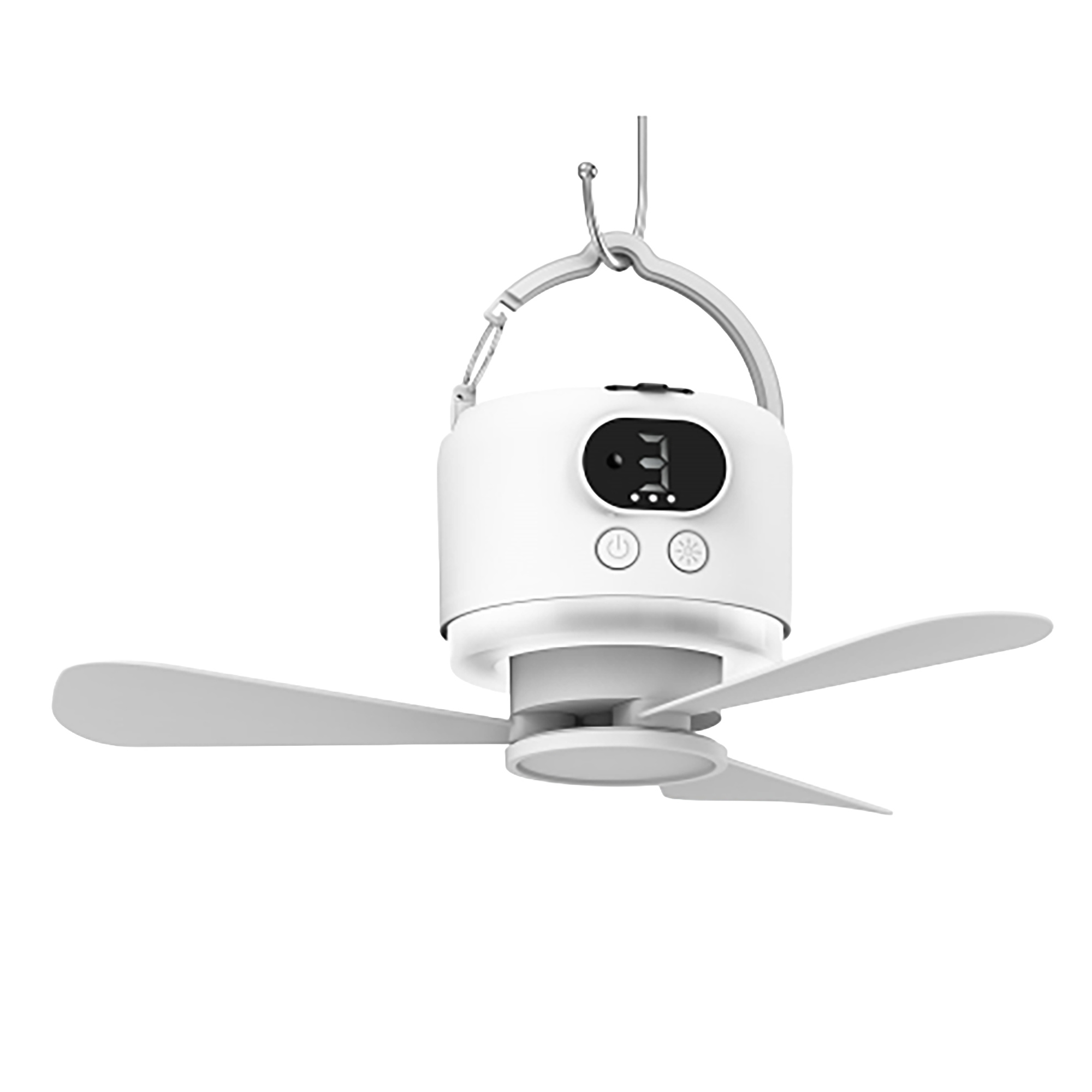 Outdoor Lighting Controller - Ventilador de Techo Portátil Recargable de
