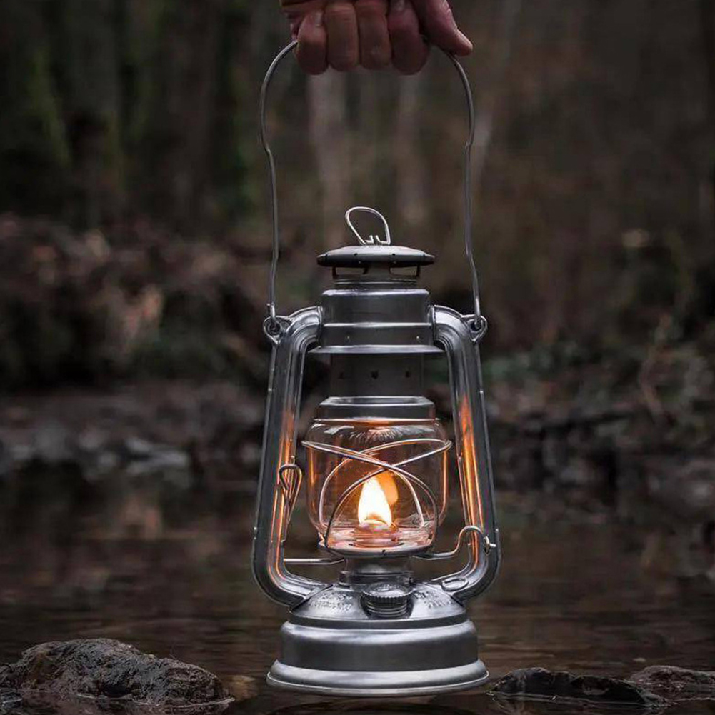 Outdoor Lighting Vintage - Lámpara de queroseno para acampar, iluminación