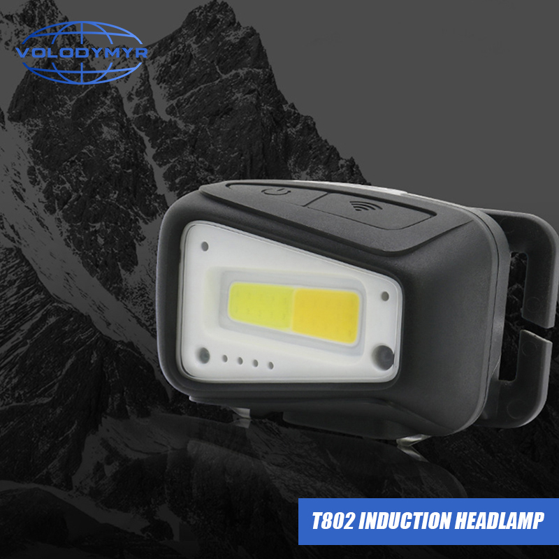 Motion Sensor Outdoor - VOLODYMYR Linterna frontal LED COB impermeable