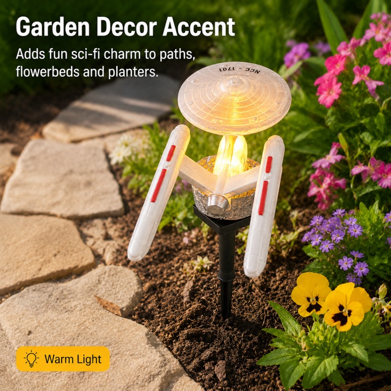 Lámpara Solar para Jardín con  - Outdoor Lighting Led Fixtures reseña y precio