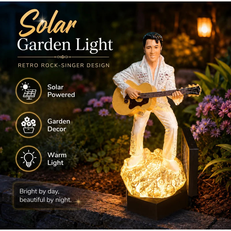 Lámpara Solar de Jardín con Fo - Outdoor Lighting Vintage reseña y precio