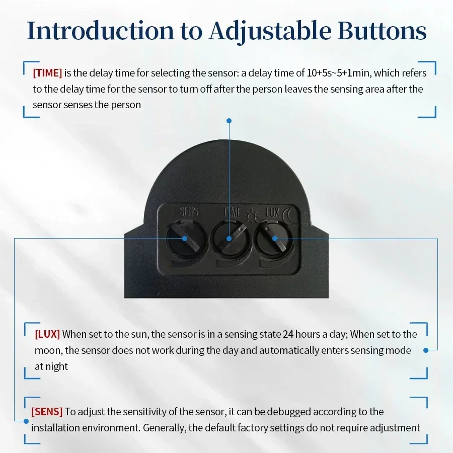 Sensor de movimiento PIR de 11 - Motion Sensor Outdoor reseña y precio