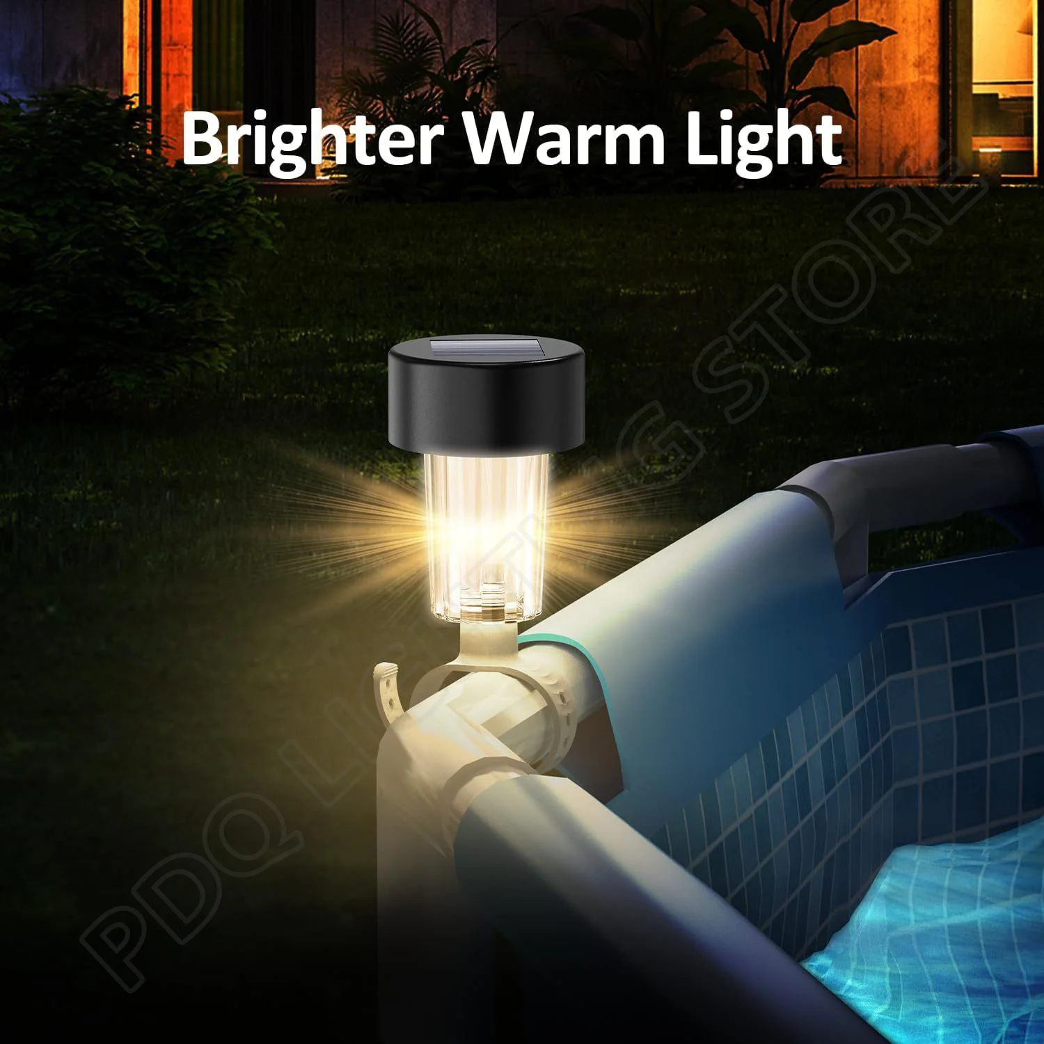 Luz Solar impermeable para ext - Outdoor Lighting For Fence reseña y precio