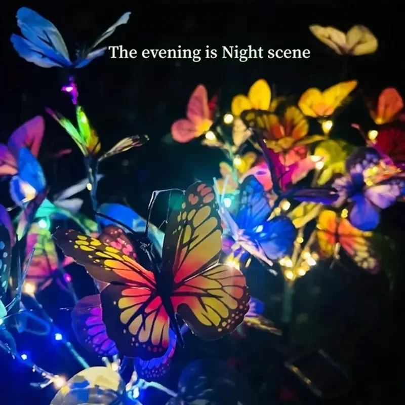 Luces LED solares de mariposa  - Outdoor Lighting Led Fixtures reseña y precio