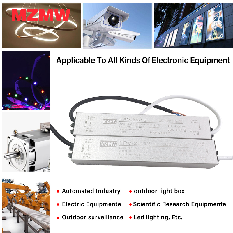MZMW IP67 fuente de alimentaci - Outdoor Lighting Transformer Box reseña y precio