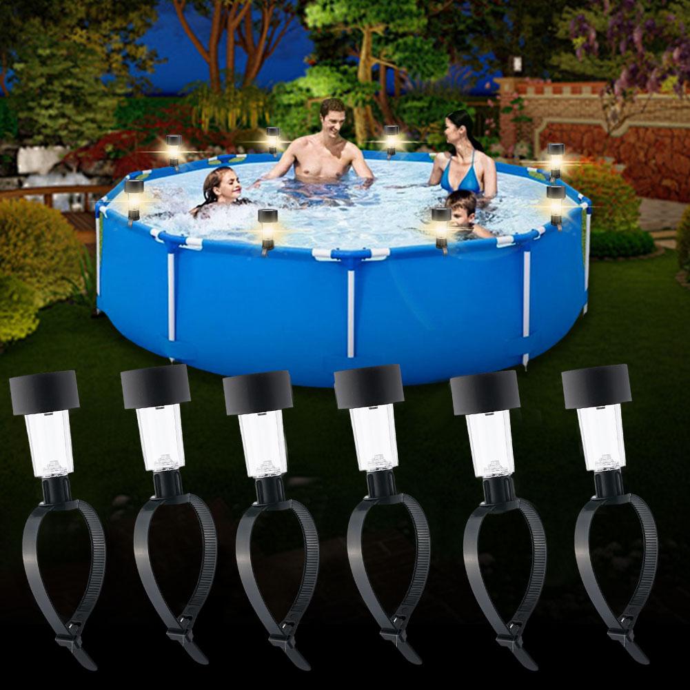 Luces LED Solares para Piscina - Outdoor Lighting For Fence reseña y precio