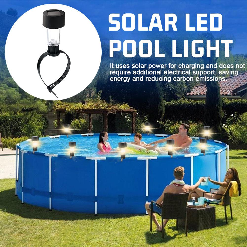 Luces LED Solares para Piscina - Outdoor Lighting For Fence reseña y precio
