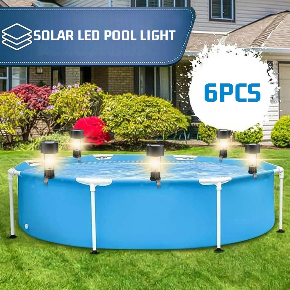 Luces LED Solares para Piscina - Outdoor Lighting For Fence reseña y precio