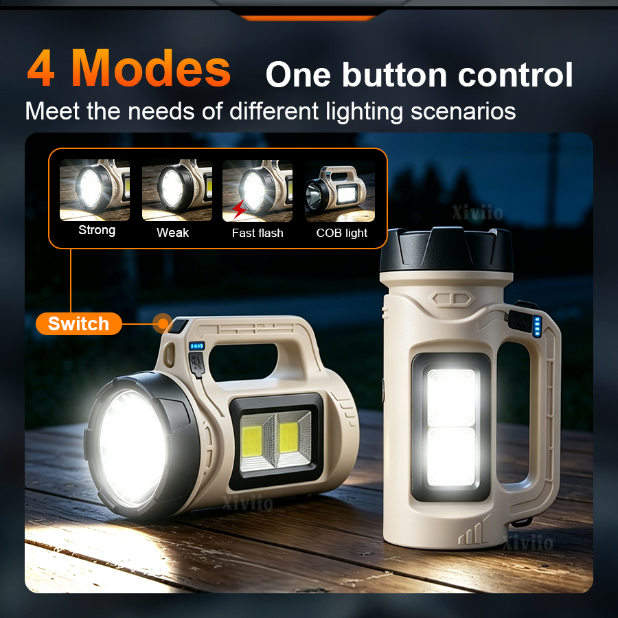 Antorcha LED de mano multiesce - Outdoor Lighting Led Fixtures reseña y precio