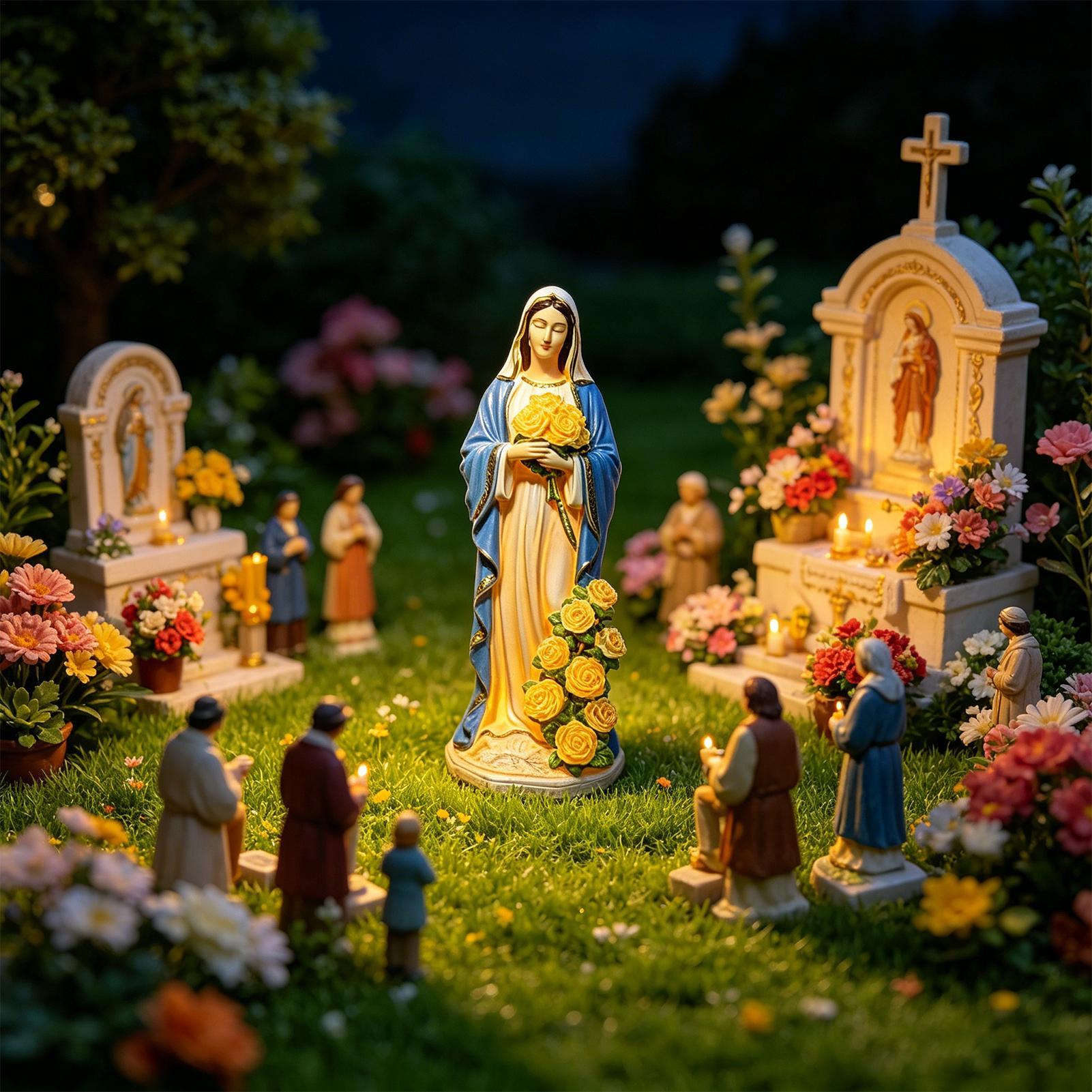 Luz de jardín de la Virgen Mar - Outdoor Lighting For Backyard reseña y precio