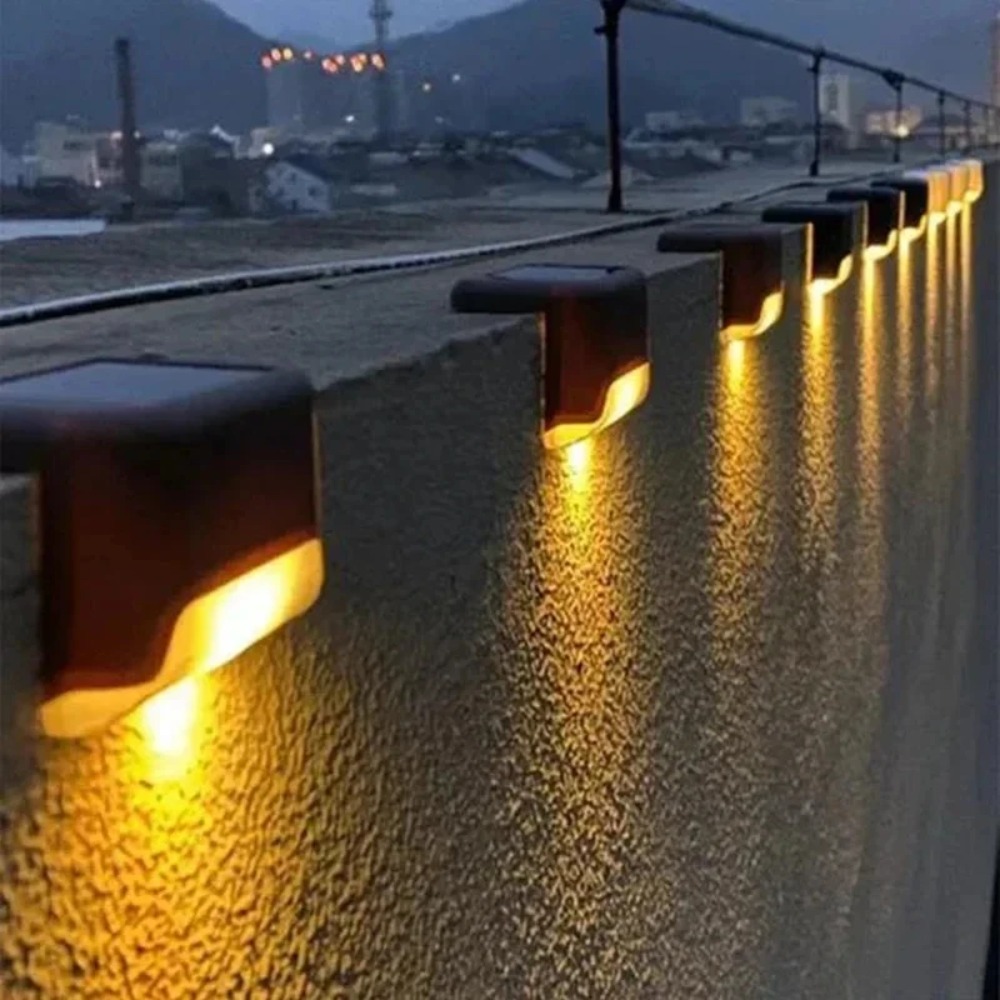 Lámpara Solar LED Blanca Cálid - Outdoor Lighting For Fence reseña y precio