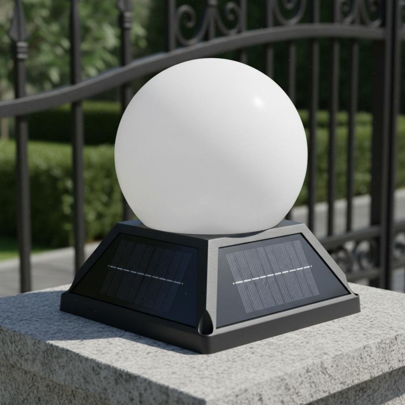 Lámpara Solar para Poste con C - Outdoor Lighting Controller reseña y precio