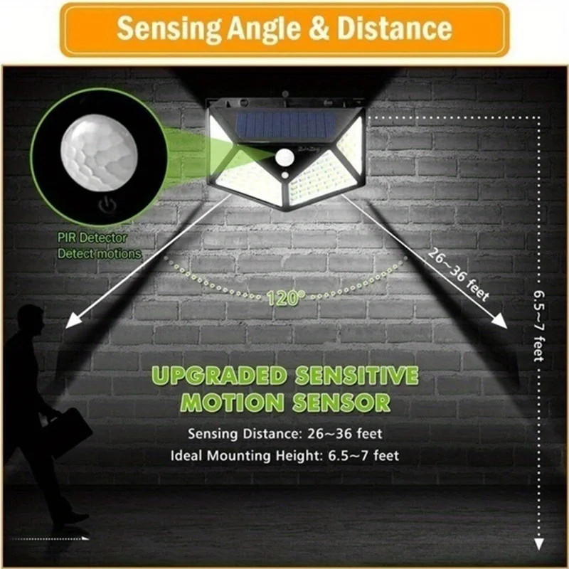 Lámpara Solar multifuncional d - Motion Sensor Outdoor reseña y precio