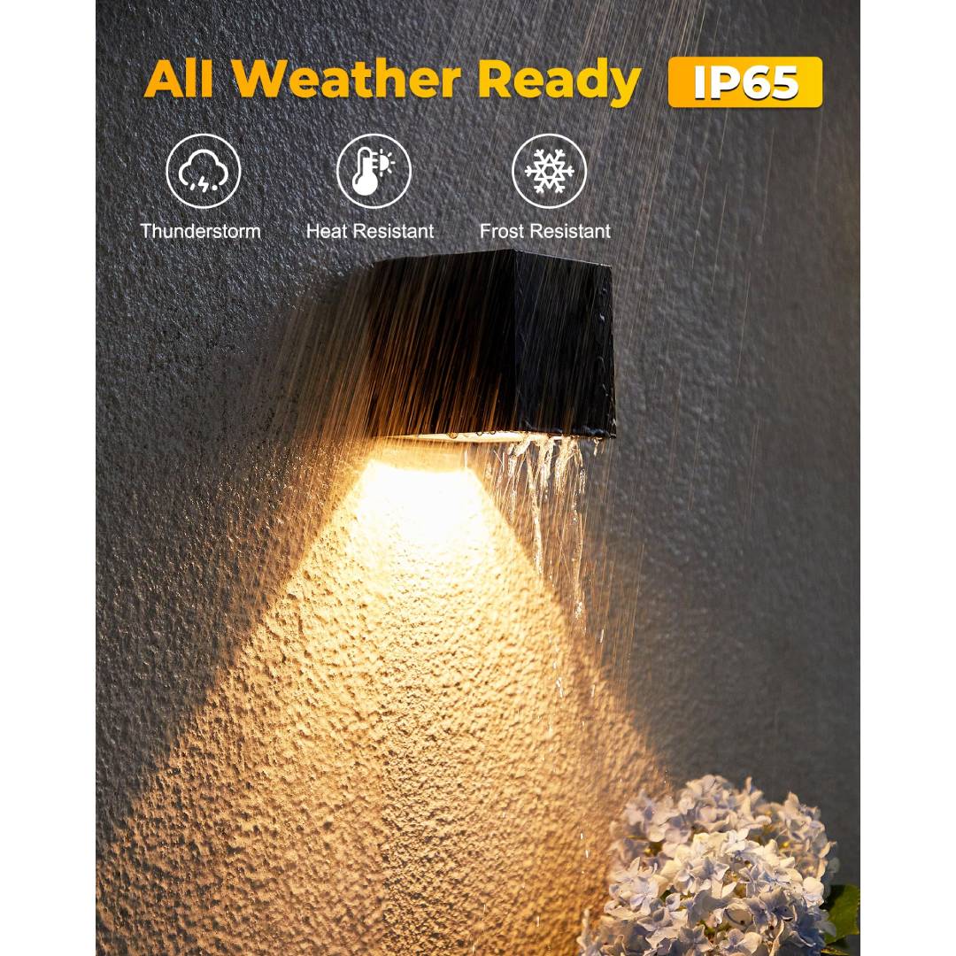 Lámpara Solar de Pared para Ex - Outdoor Lighting For Fence reseña y precio