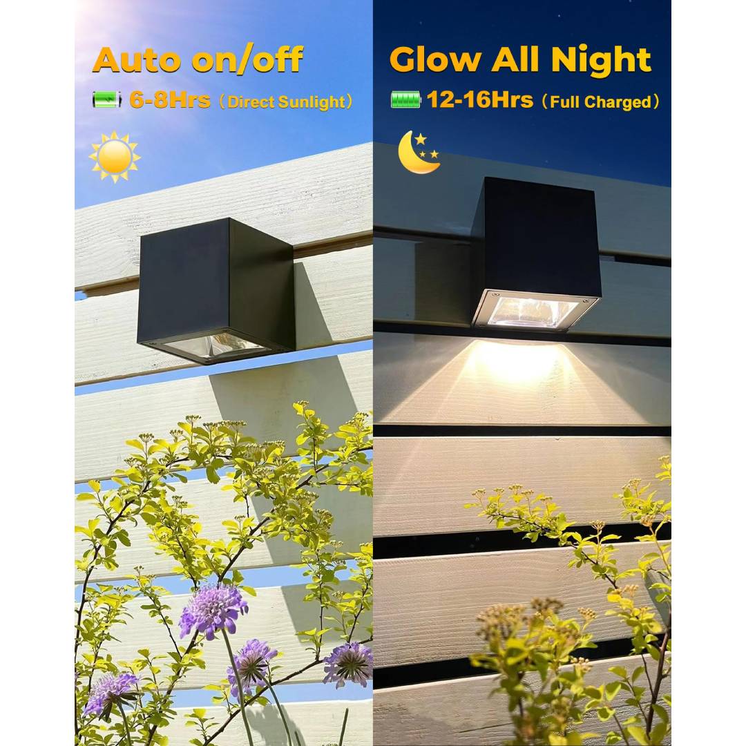 Lámpara Solar de Pared para Ex - Outdoor Lighting For Fence reseña y precio