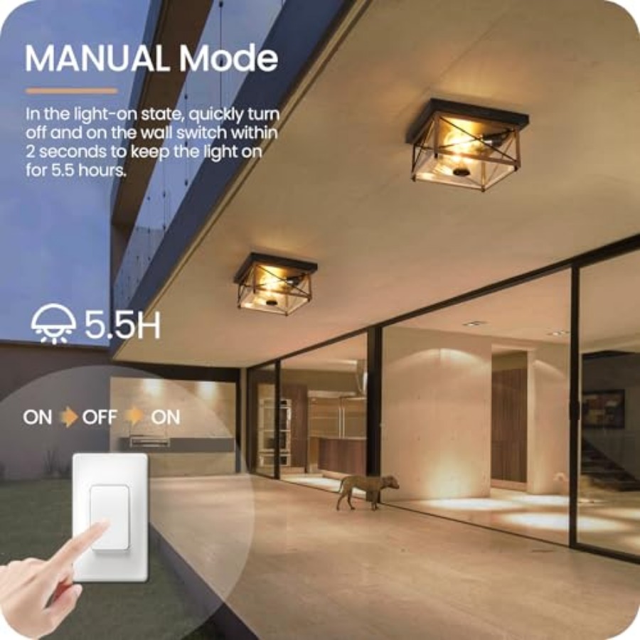 Lámpara de Techo Exterior con  - Motion Sensor Outdoor reseña y precio