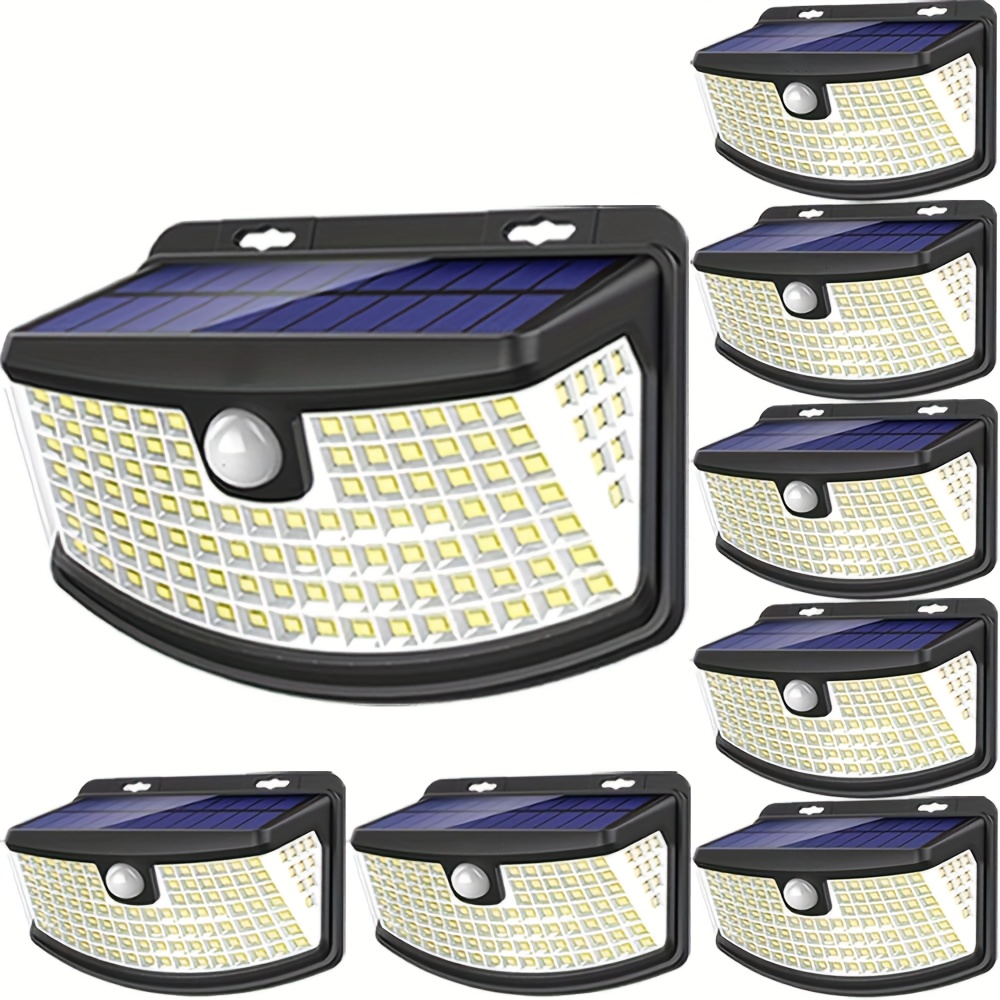 Paquete de 8/6/4 luces solares - Outdoor Lighting For Fence reseña y precio