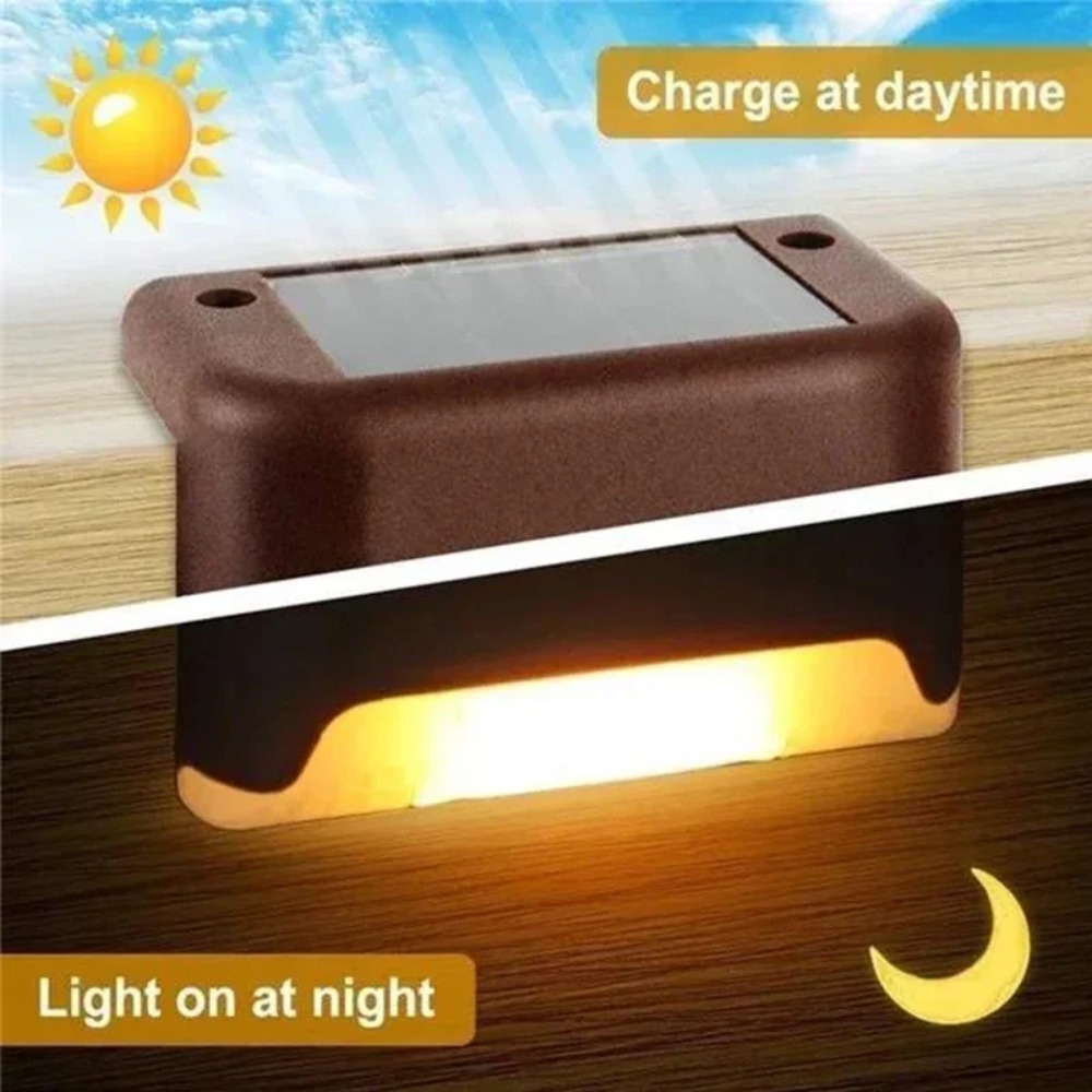 Lámpara Solar LED Cálida/Blanc - Outdoor Lighting For Fence reseña y precio