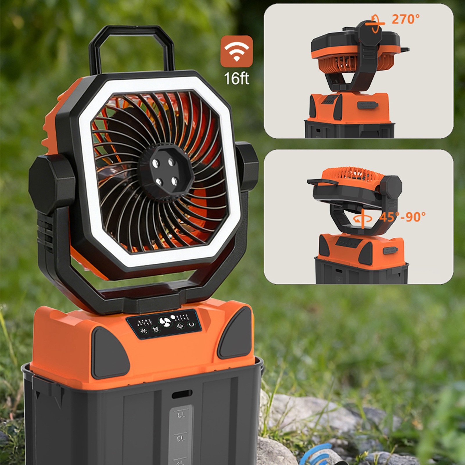 Ventilador de Camping Recargab - Outdoor Lighting Controller reseña y precio