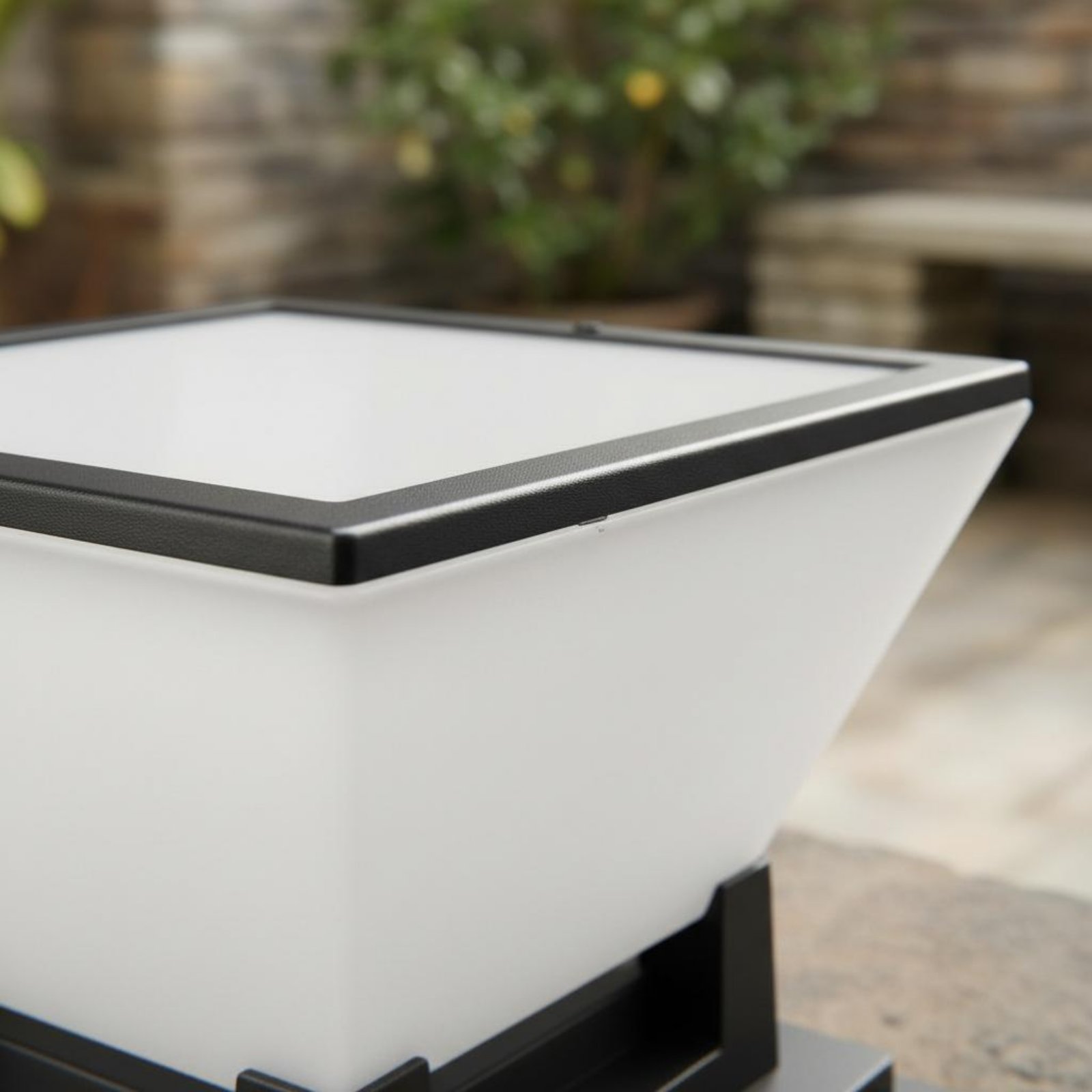 Lámpara Solar para Poste, Resi - Outdoor Lighting For Fence reseña y precio